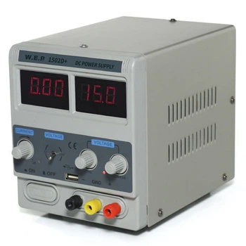 Блок питания WEP 1502D+ / трансформаторный / 15V / 2A / + USB