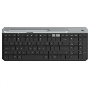 Клавиатура Logitech K580 беспроводная Bluetooth двухрежимная ультратонкая, серая