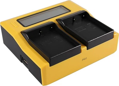 Зарядний пристрій PATONA Dual LCD USB Charger для Olympus BLH-1 OM-D EM-1 Mark 2 EM-1 Mark II (4055655182577)