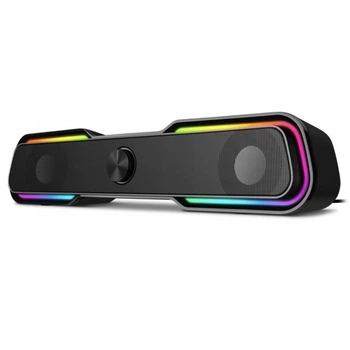 Саундбар с подсветкой SVEN 450 10 Вт RMS Bluetooth AUX RGB черный