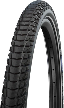 Покрышка Schwalbe Marathon Plus Tour 28x2.15 (55-622), чёрная со светоотражателем
