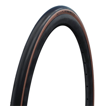 Покрышка Schwalbe One Perf 700x25C (25-622), RaceGuard, складная, коричневые боковые стенки
