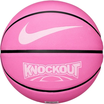 Баскетбольный мяч Nike KNOCKOUT DEFLATED N.101.4264.606.06 (размер 6) бело-черно-розовый
