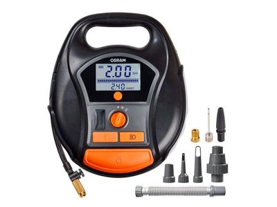 Компресор автомобільний OSRAM TYREinflate OTIR6000 цифровий дісплей 180W 12V
