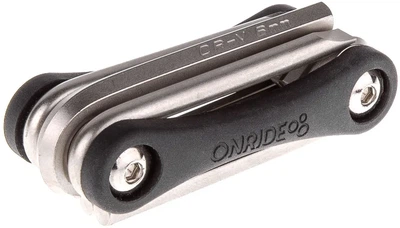 Мультитул ONRIDE Twist 10 на 8 функций из стали CR-V серебристый