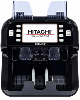 Сортировщик Банкнот HITACHI 155V Счетный Аппарат для Проверки Валют и Денег с режимом фасовки