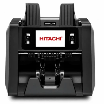 Счетчик банкнот Hitachi 125E мультивалютный сортировщик купюр с детекцией подлинности