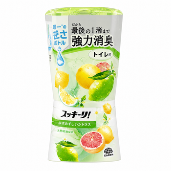 Освіжувач-нейтралізатор для туалету Earth Sukki-ri! Fresh Citrus з преміальним цитрусовим ароматом, 400 мл