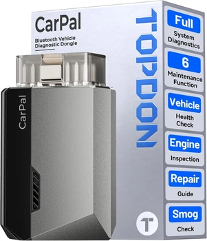 Автосканер TOPDON Carpal OBD2 с Bluetooth инструмент для диагностики всех систем с использованием АИ