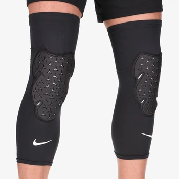 Компресійні наколінники з захистом(пара) Nike Pro Strong Leg Sleeves(N.100.0831.091) XL Чорний