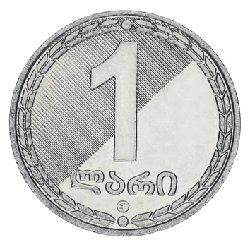Монета Грузия 1 лари 2006 F-VF