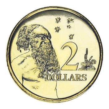 Монета Австралия 2 доллара 2026 UNC Charles III