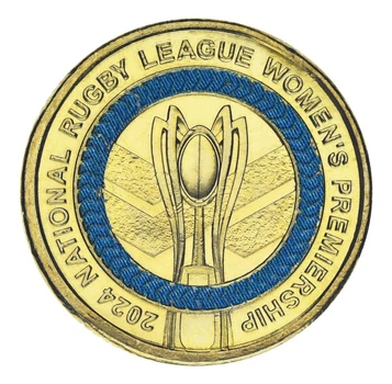 Монета Австралія 2 долари 2024 UNC National Rugby League – Women's Premier League