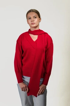 Джемпер Hipp червоний S-M