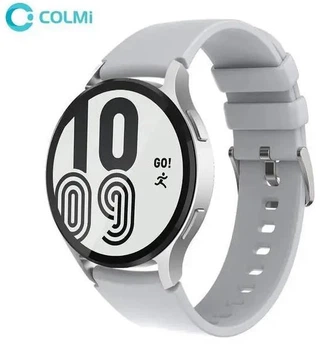 Смарт-годинник COLMI i28 Ultra Silver, AMOLED-дисплей, вбудований ШІ