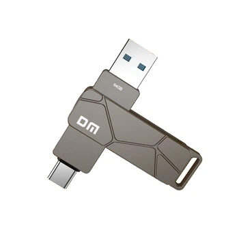 Флеш пам'ять USB DM PD198 64GB USB 3.2 Gen1 + Type-C