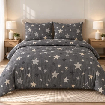 Комплект постільної білизни PERYNKA з байки Midnight 150×220 см