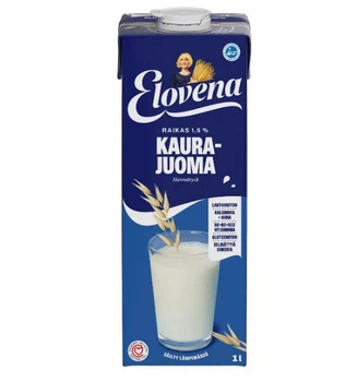 Овсяное молоко для каш 1,5% Elovena 1 л