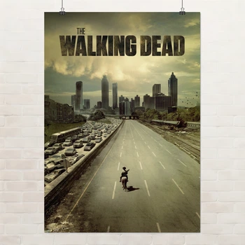 Постер Ходячі мерці, Рік Граймс, The Walking Dead, TWD, серіал, жахи, A3 42×30 см (id1144)