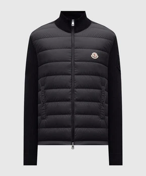 Куртка Moncler Padded Zip Up Cotton Cardigan Black M