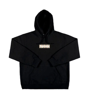Худі Supreme x Burberry Box Logo Black M