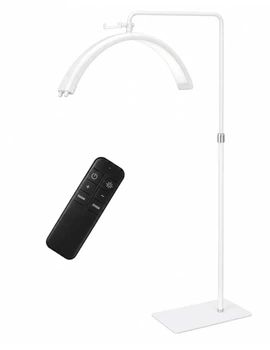 Бестеневая лампа Луна 50вт LED Moon HD-M8X БЕЛАЯ для косметологии ресниц бровей тату кушетки