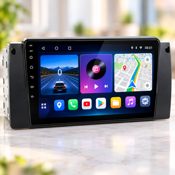 Автомагнитола PI-201 BMW 2DIN Android 10, 10,1″ IPS, 3/32 ГБ, GPS, Bluetooth, Wi-Fi