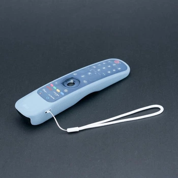 Силиконовый защитный чехол для пульта LG Magic Remote MR21GA, MR21GC, MR22GA, MR22GN, MR23GA, MR24GN- прозрачный