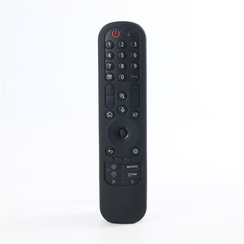 Силиконовый защитный чехол для пульта LG Magic Remote MR21GA, MR21GC, MR22GA, MR22GN, MR23GA, MR24GN- черный