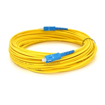 Оптичний патч-корд Voltronic YG837 SC/UPC-SC/UPC, 3,0 мм, 15 м, оболонка LSZH