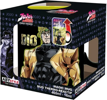 Термочашка Abysse JoJo's Bizarre Adventure Jotaro Dio змінює колір під впливом тепла 460 мл ABYMUGA447 (3665361139775)