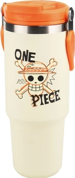 Kubek termiczny Paladone One Piece z górnym uchwytem 900 ml (PP16220OPNF) (5056577779332)