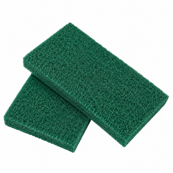 Пад зеленый CORAZZI 25×12 см, средней агрессивности для очистки полов