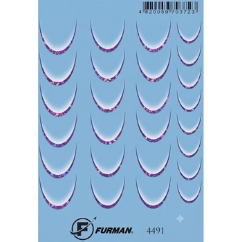 Слайдер дизайн для ногтей Furman 4491 (Арт 738)