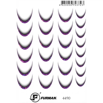 Слайдер дизайн для ногтей Furman 4490 (Арт 737)