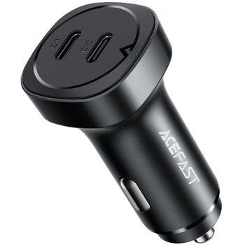 АЗУ Acefast B2 PD36W+PD36W total 72W (2USB-C) Black