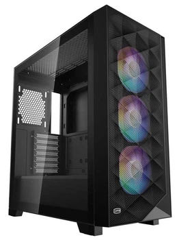 Корпус PcCOOLER CPS чорний E-ATX/ATX/Micro ATX/Mini-ITX без БП (LxWxH)455*220*491мм/ (C3D510 BK ARGB)