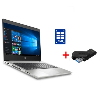 Ультрабук Б-клас HP ProBook 430 G6 / 13.3" (1366x768) TN / Intel Core i3-8145U (2 (4) ядра по 2.1 - 3.9 GHz) / 8 GB DDR4 / 128 GB SSD / Intel UHD Graphics / WebCam / Win 11 Pro б/в + Подарунок Флеш-накопичувач Kingston DataTraveler Exodia S 64GB