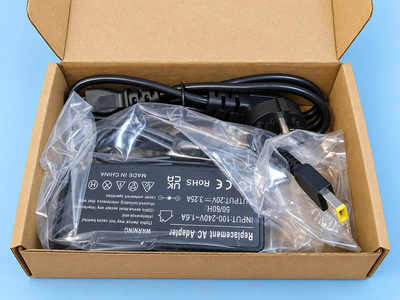 Блок живлення для ноутбука Lenovo ThinkPad 65W 20V 3.25A Slim Tip з мережевим кабелем