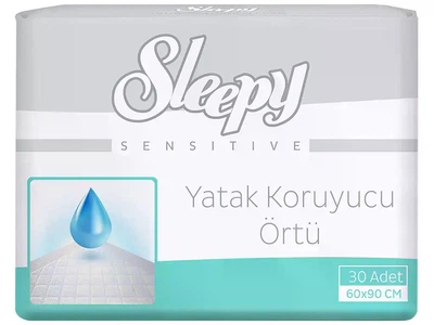 Пелюшки гігієнічні поглинаючі Sleepy Sensitive Underpad (60х90 см) 30 шт.