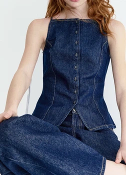 Жилет H&M 18514 Темний синій L (1318)