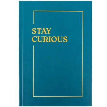 Блокнот А5 96 л картата Stay curious (8457-19-A)