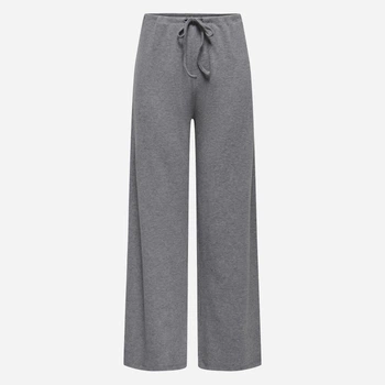 Брюки женские ONLY 15379481-Medium Grey Melange S Серые (5715905347147)