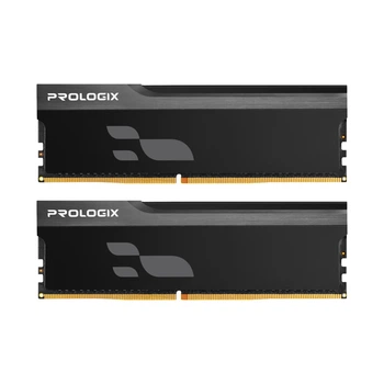 Модуль пам'яті для комп'ютера DDR4 16GB (2x8GB) 3600 MHz Onyx Black Prologix (PRO16GB3600YB4K)
