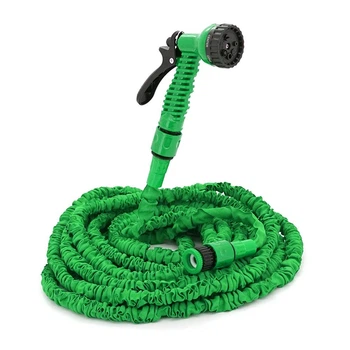 Шланг Садовий KY-300G, 8.8-30м/100ft, + розпилювач, насадка на кран, Green, Box (UG-40160)