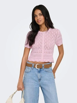 Джемпер жіночий ONLY 15363050 L romance rose