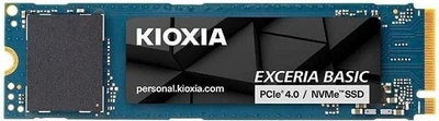 Твердотільний диск M.2 1TB KIOXIA EXCERIA BASIC (M.2 2280, PCIe 4.0 x4, 7200 /6600MB/s)