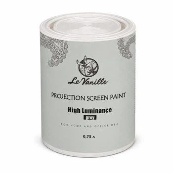 Проекційна фарба Le Vanille High Luminance Grey 0,75 л