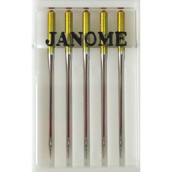 Голки JANOME "золота колба" № 90, для побутової машини