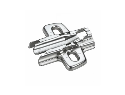 Хрестоподібна монтажна планка Hettich 8099 LR 28мм h=3 для штольних петель під прикручування, відстань 3,0 мм (9071572)